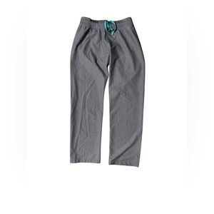 Figs Gray Drawstring Scrub Pants RN 142256 Women's Size Medium Style T21003